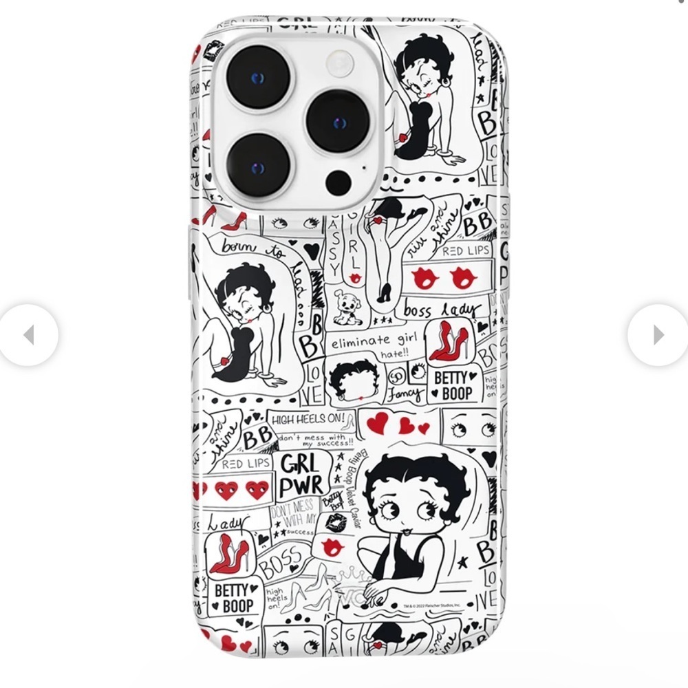 iPhone 13 Pr Betty Boop Girl Power iPhone Case
